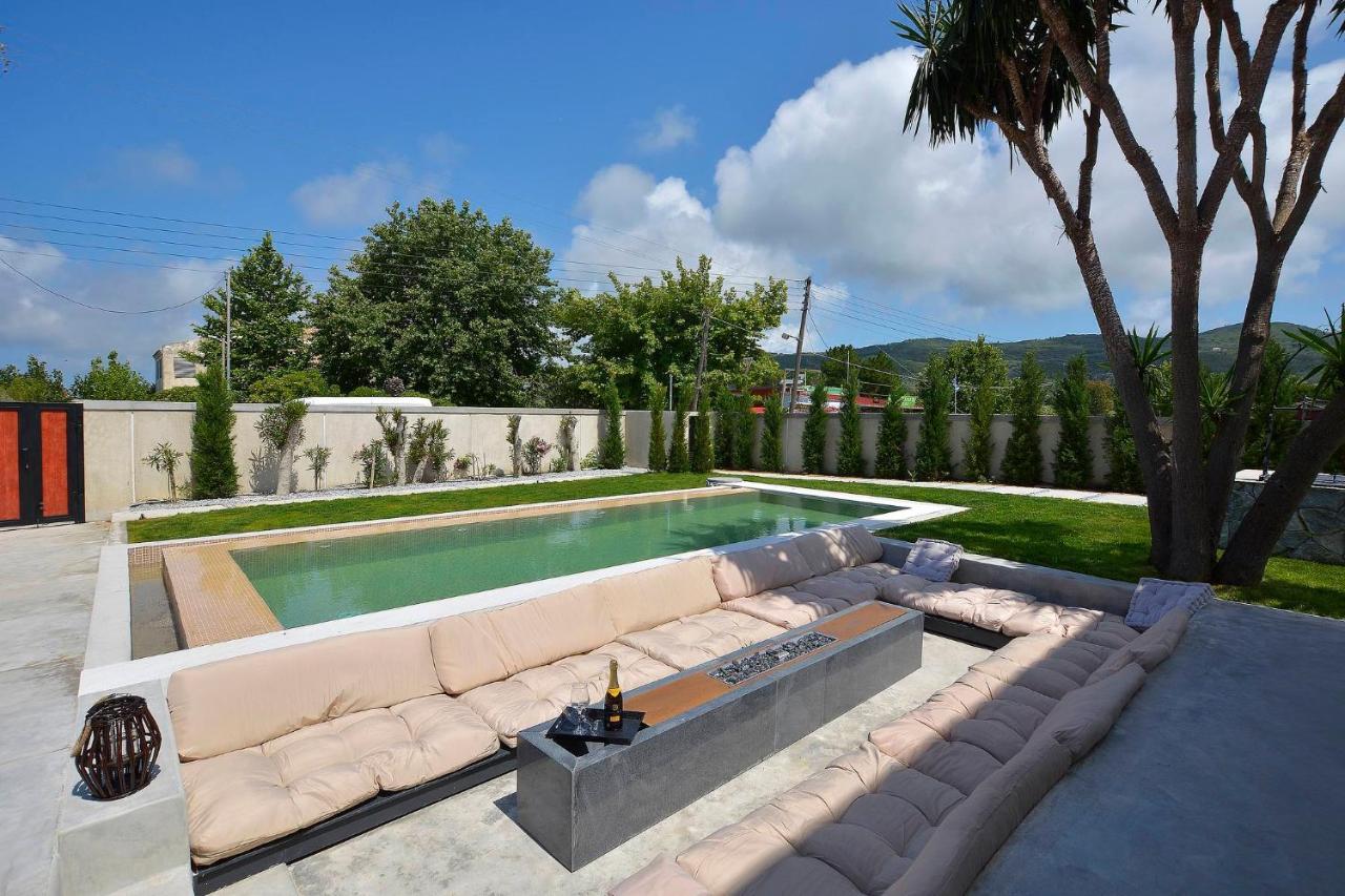 Villa Flamingo - 4 Bedrooms - Private Pool - Next To Renowned Issos Beach & Lake Korission Линя Экстерьер фото