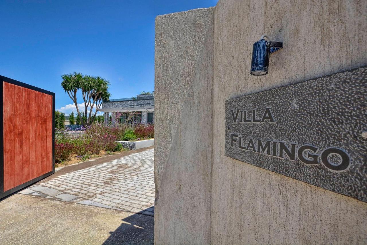 Villa Flamingo - 4 Bedrooms - Private Pool - Next To Renowned Issos Beach & Lake Korission Линя Экстерьер фото